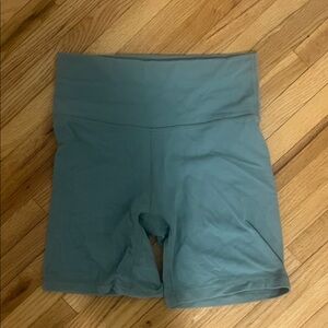 Aritzia Tna Sage Green Bike Shorts